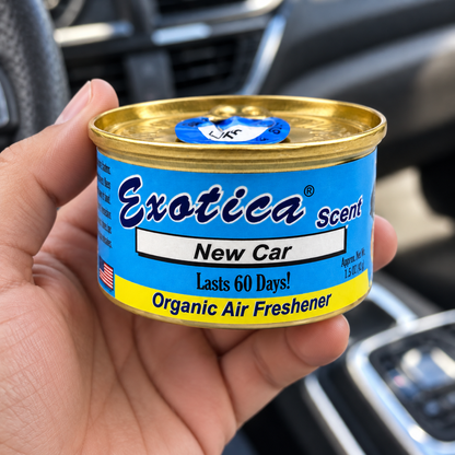 Aromatizante Auto En Lata Exotica New Car 42 g