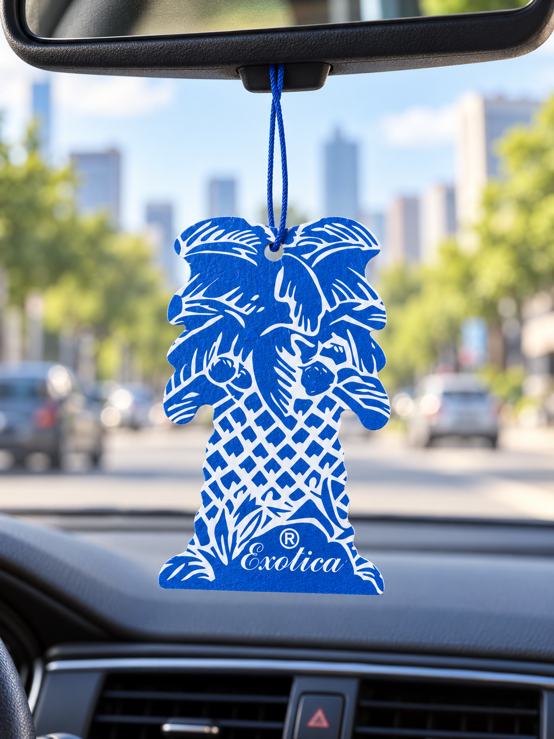Pack 12 Unidades Aromatizante Palmera Exotica New Car para Auto