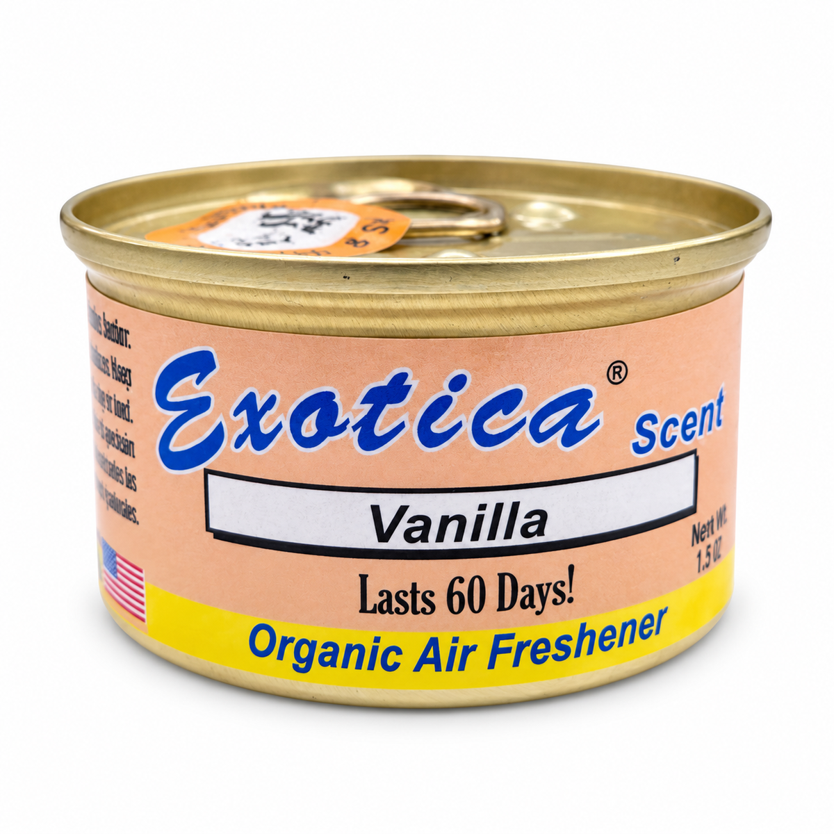 Aromatizante Auto En Lata Exotica Vanilla Vainilla 42 g