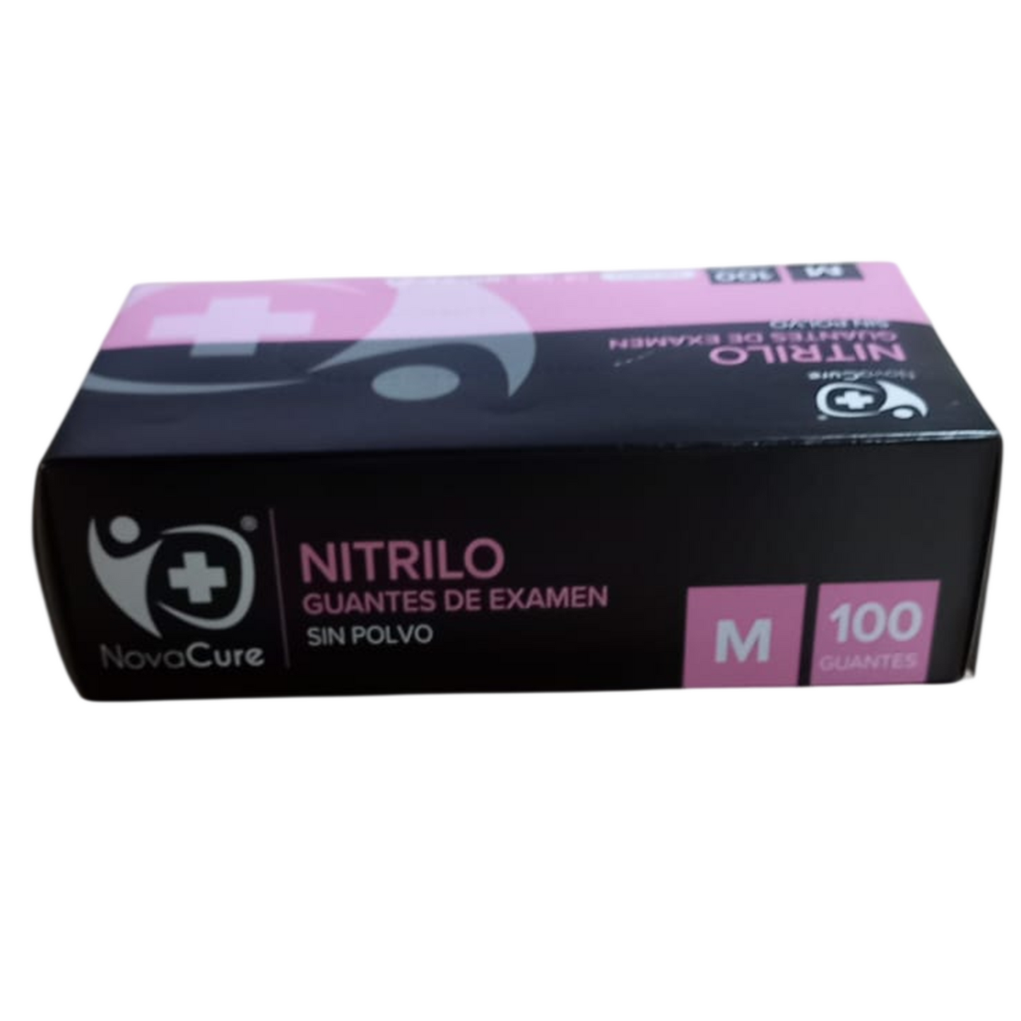 GUANTE DE NITRILO NEGRO CAJA 100 UNIDADES TALLA "M"