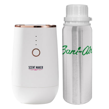 NEBULIZADOR AROMAS COPPER WHITE + REGALO RECARGA 200 Ml PREMIUM SANI AIR