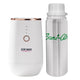 NEBULIZADOR AROMAS COPPER WHITE + REGALO RECARGA 200 Ml PREMIUM SANI AIR