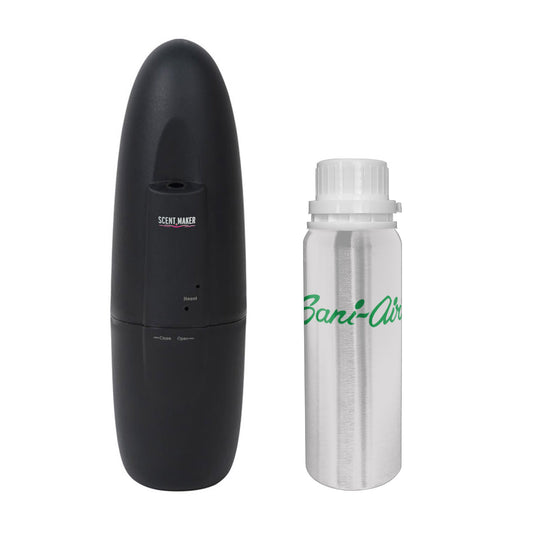 NEBULIZADOR AROMAS OVALAIR BLACK + RECARGA 200 Ml PREMIUM SANI AIR
