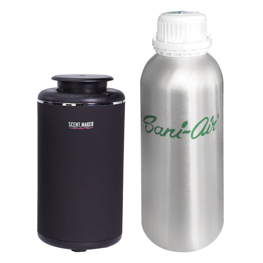 NEBULIZADOR AROMAS POWER CAR + RECARGA 300 Ml PREMIUM SANI AIR