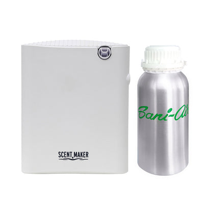 NEBULIZADOR AROMAS ELEGANCE WHITE + RECARGA 300 Ml PREMIUM SANI AIR