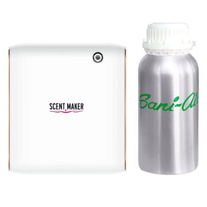 NEBULIZADOR AROMAS PRIME COPPER BLANCA + RECARGA 300 Ml PREMIUM SANI AIR