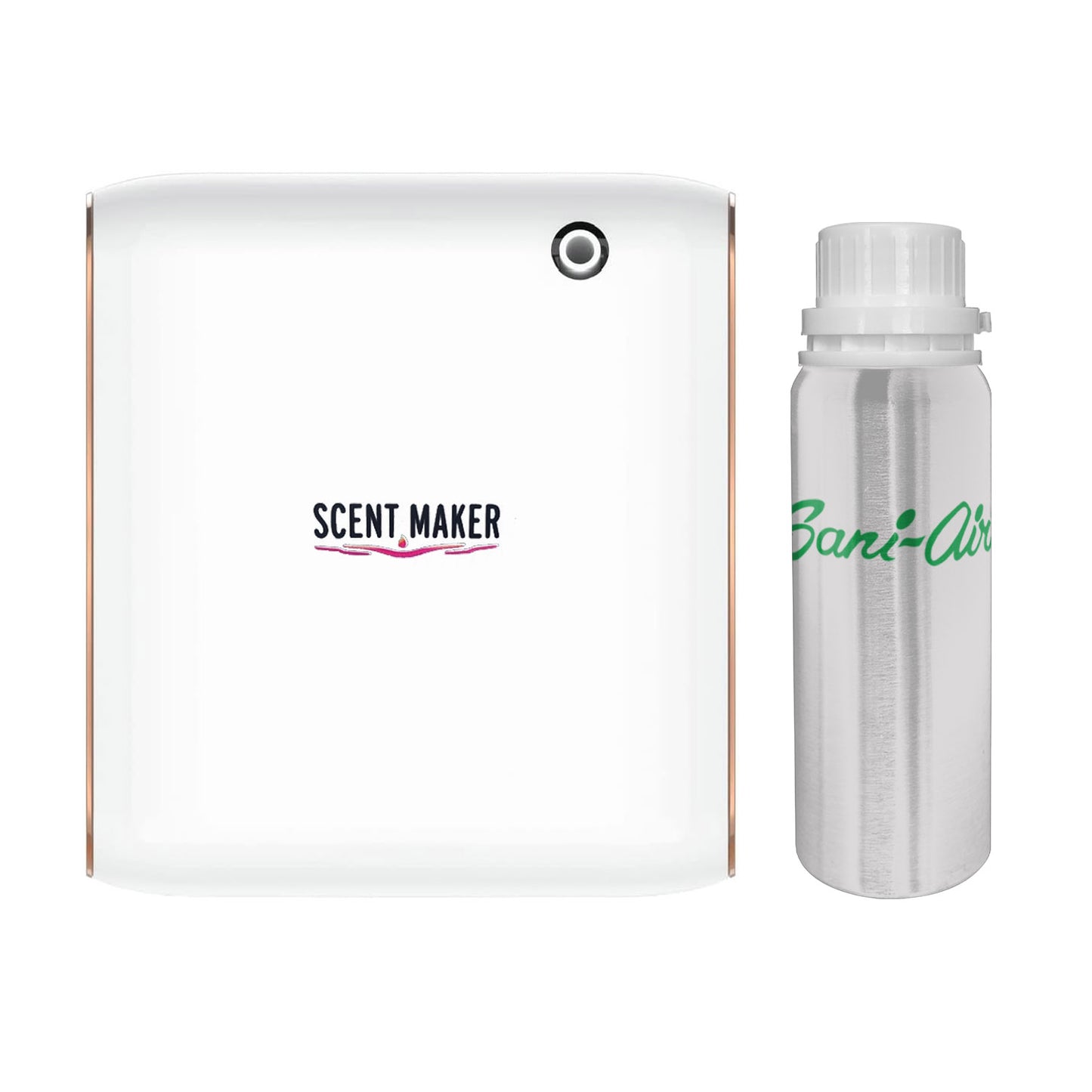 NEBULIZADOR AROMAS PRIME COPPER BLANCA + RECARGA 200 Ml PREMIUM SANI AIR