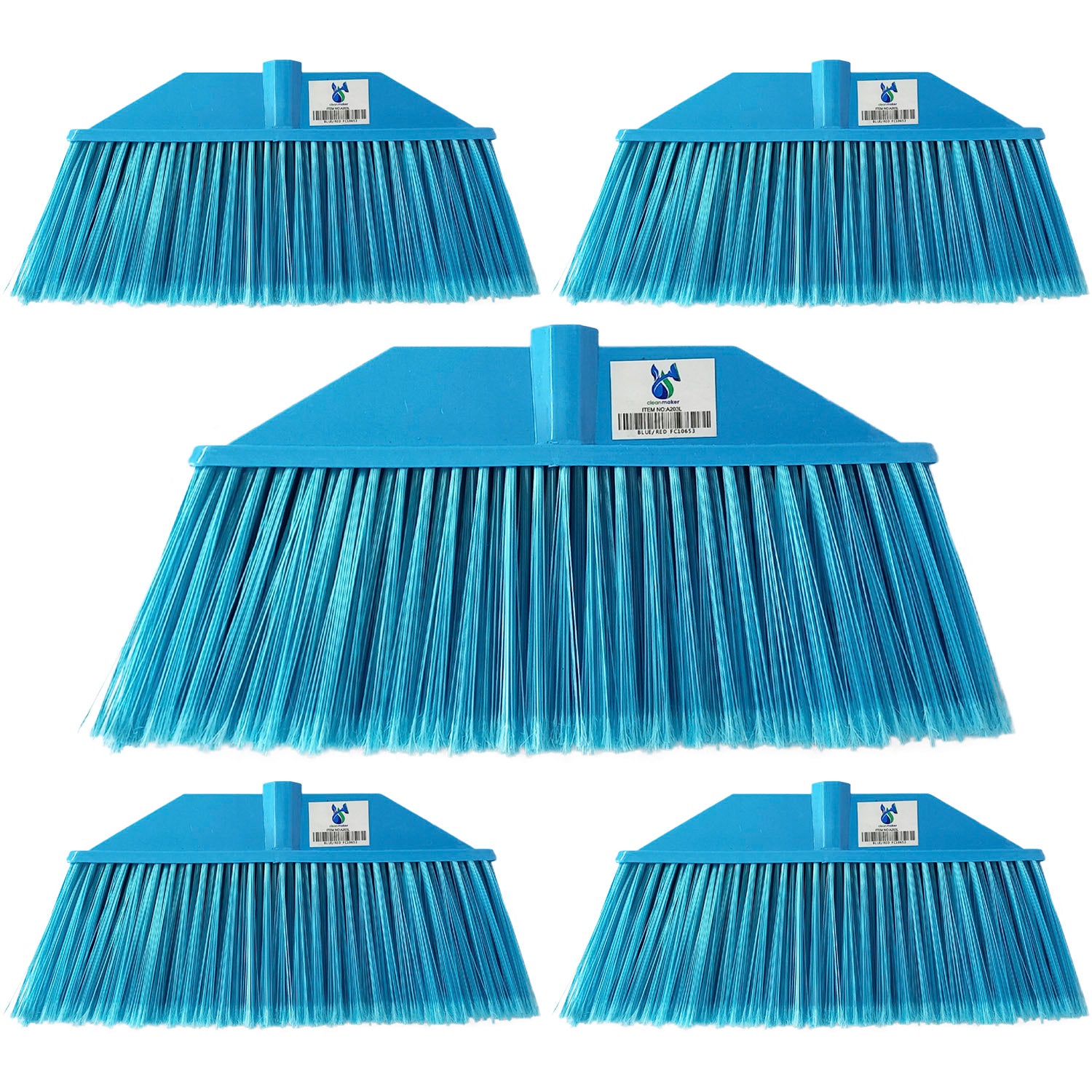 5 Repuestos Escobillón Americano Multiuso Azul 10,5 Cm (Copia)