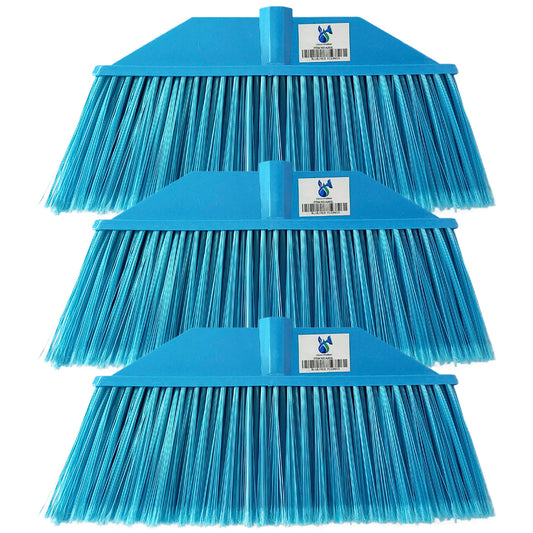 3 Repuestos Escobillón Americano Multiuso Azul 10,5 Cm