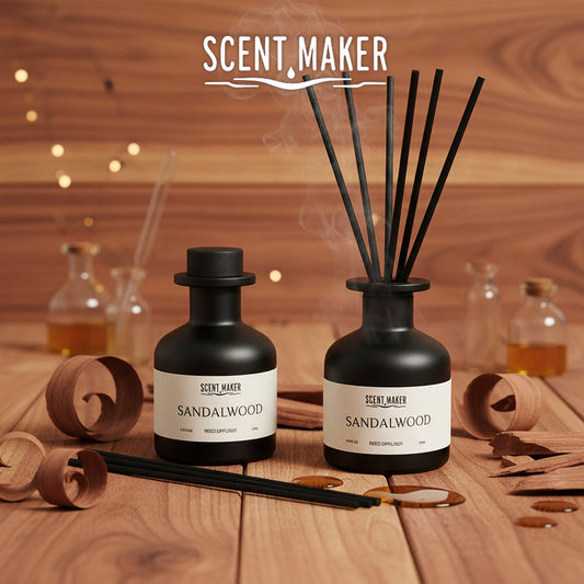 Pack 2x Mikado Premium Dark - Sandal Wood