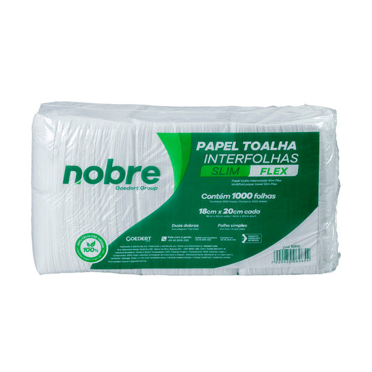 TOALLA INTERFOLIADA 1000 HOJAS 18X20CM STANDARD