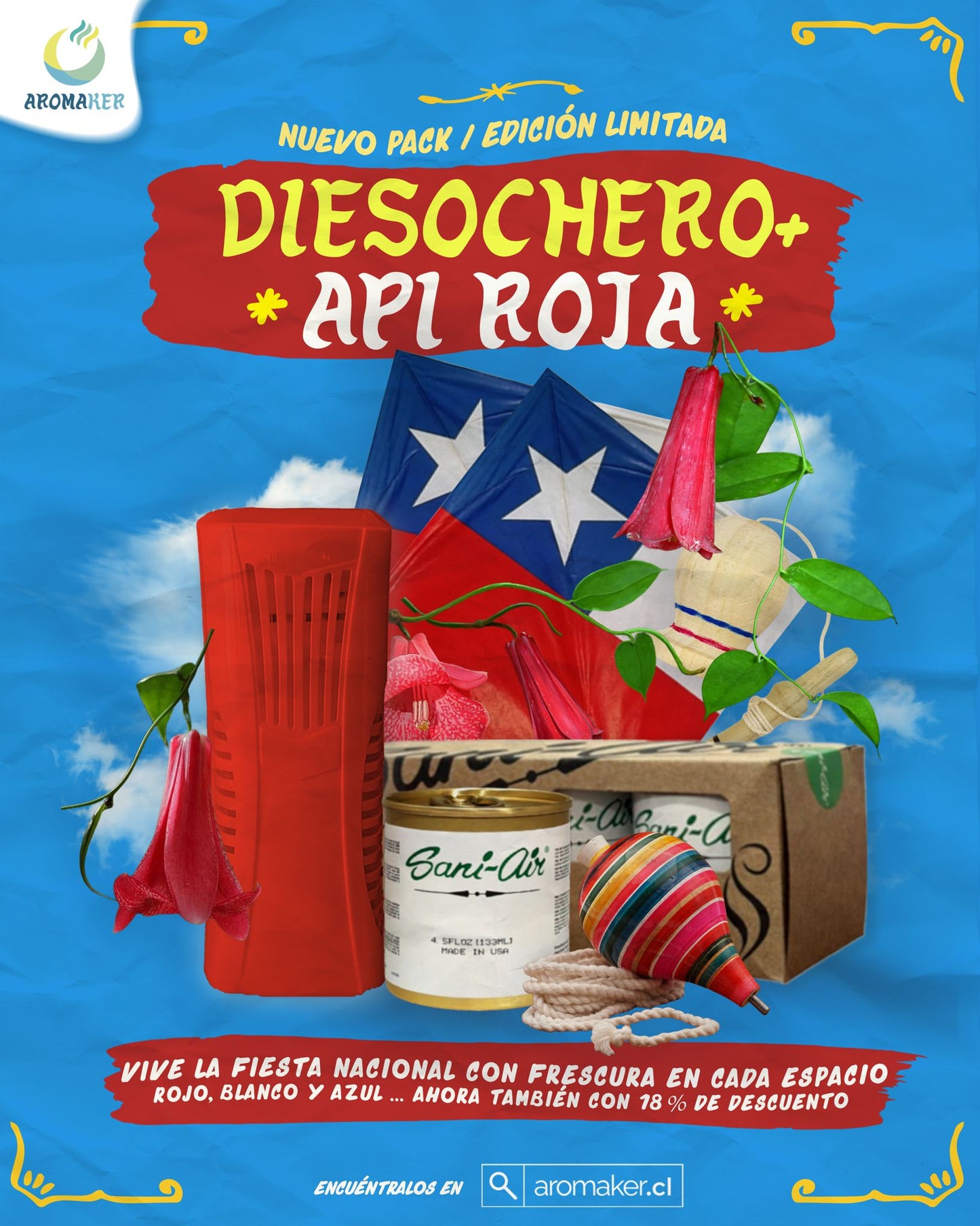 API ROJA + 3 LATAS
