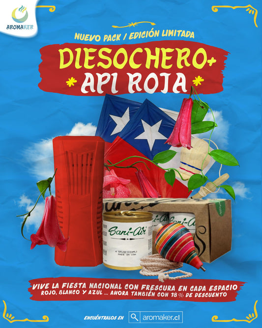 API ROJA + 3 LATAS