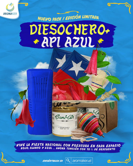 API AZUL + 3 LATAS