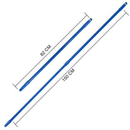 Escobillón Municipal Azul 4 cm con Mango Extensible (82-150 cm)