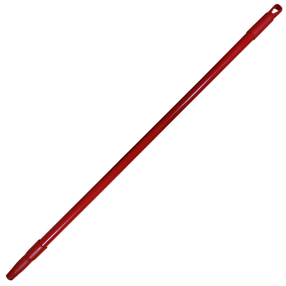 Escobillón Municipal Azul 4 cm con Mango Extensible Rojo (82-150 cm)