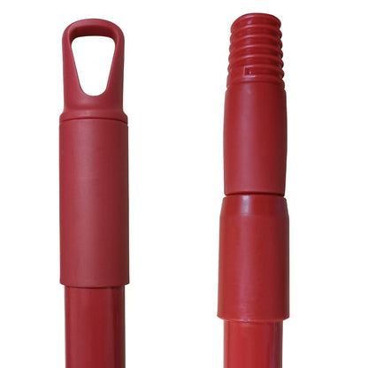 Escobillón Municipal Azul 4 cm con Mango Extensible Rojo (82-150 cm)