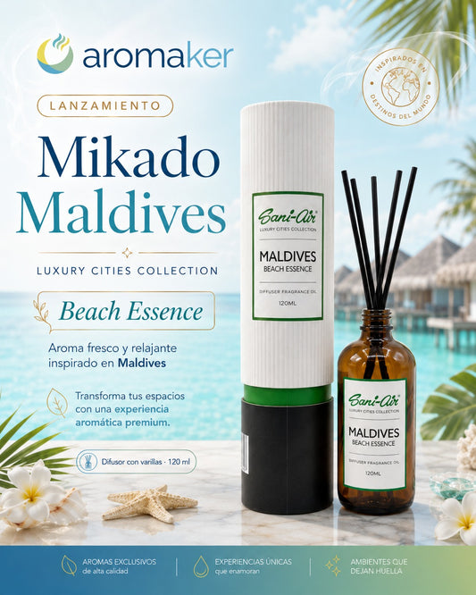 Mikado Esencia Luxury Sani-Air 120ml Maldives