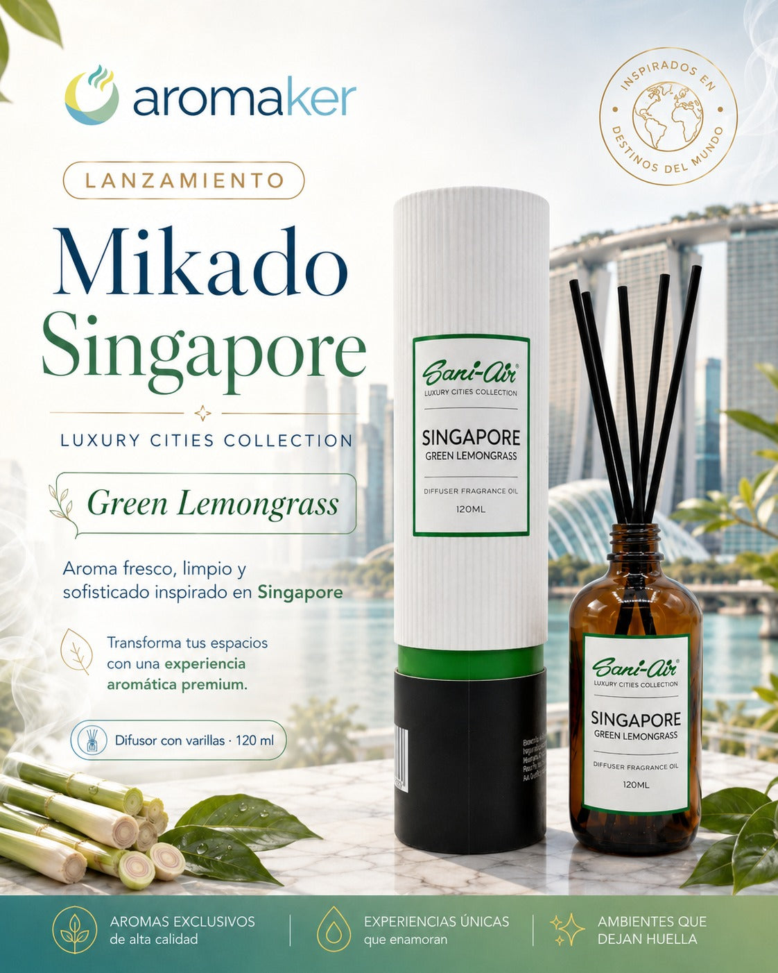 Mikado Esencia Luxury Sani-Air 120ml Singapore