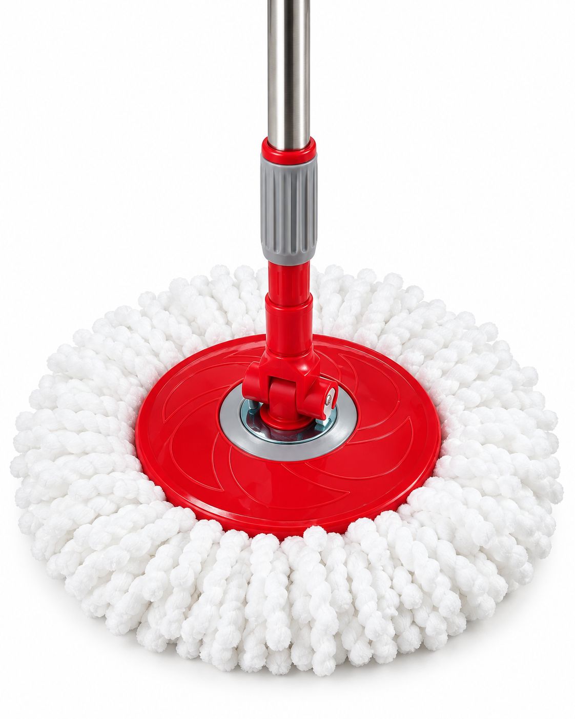 Mopa Giratoria 360° con Balde Pedal 8 L y 2 Repuestos