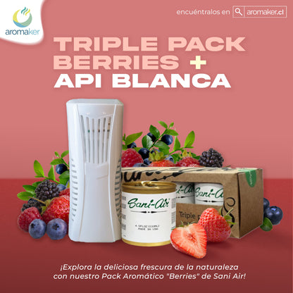 Triple Pack Berries + API Blanca