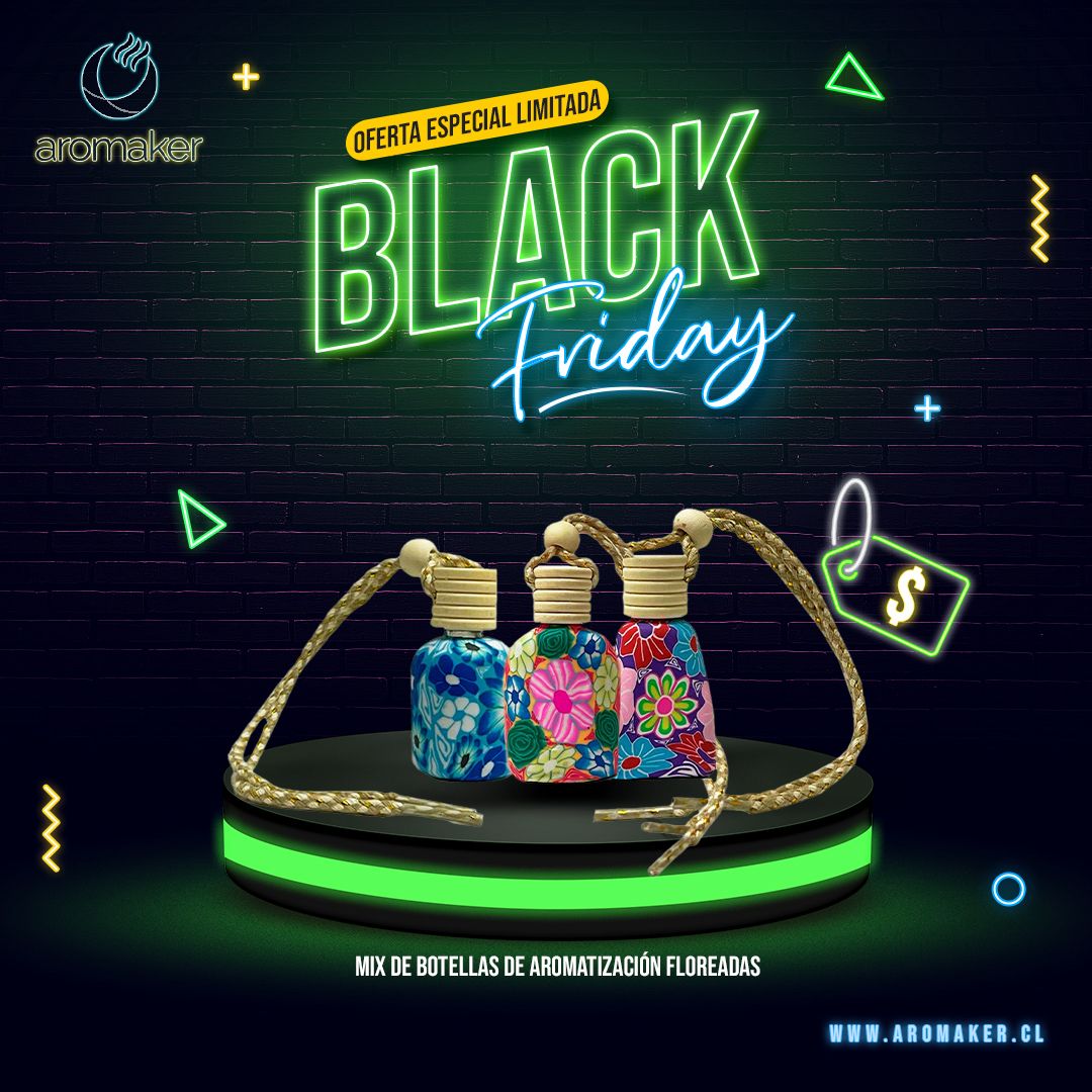 BOTELLA DE AROMATIZACIÓN FLOREADAS