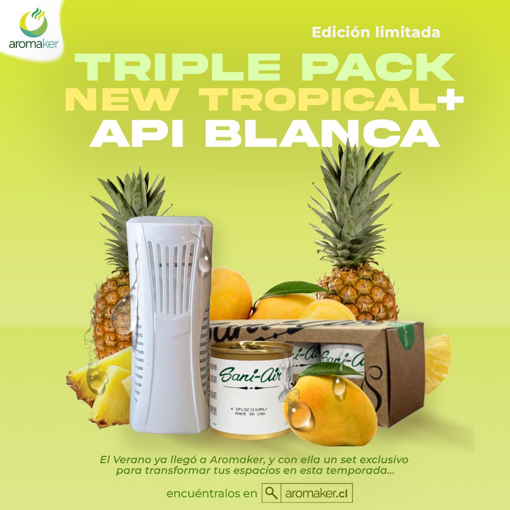 Api Sani API + Tripack Sani Air New Tropical – Aromaker