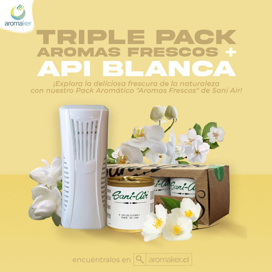 API + Tripack Sani Air Aromas Frescos