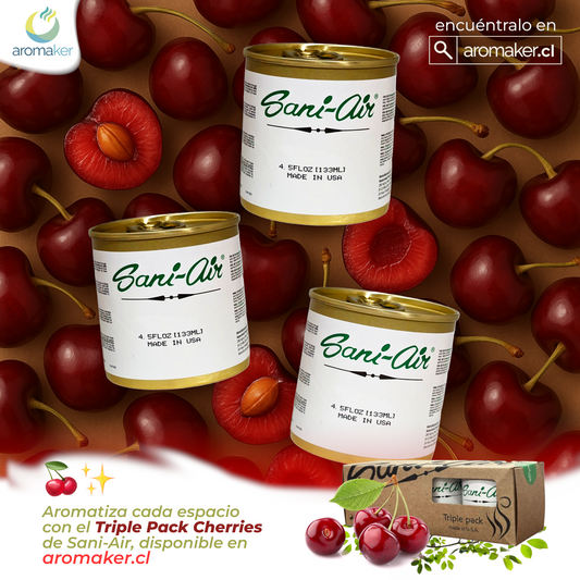 Triple Pack Sani Air Aromas Cherries 🍒