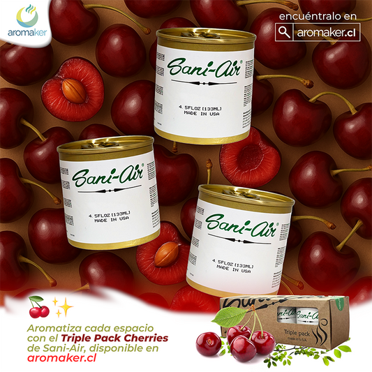 Triple Pack Sani Air Aromas Cherries 🍒