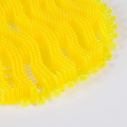 12 Tapetes Urinarios Redondos Amarillo Cítrico