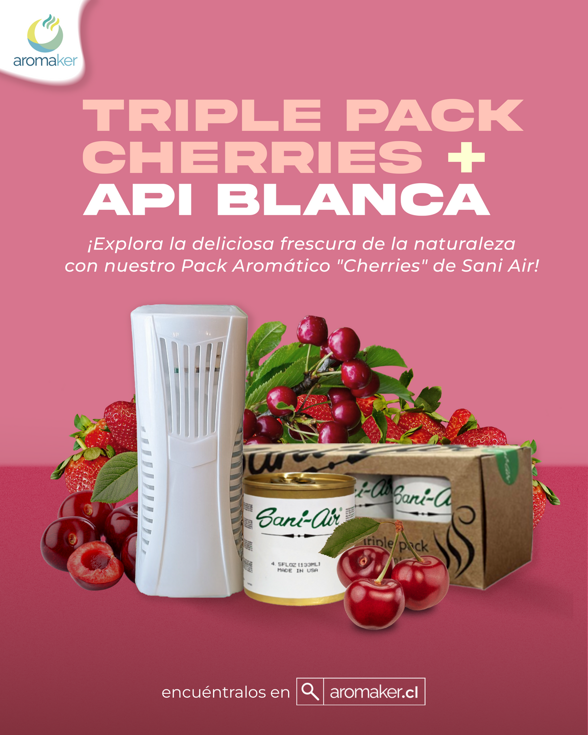 Api Sani API + Tripack Sani Air Cherries – Aromaker