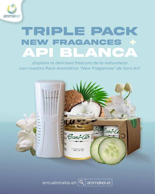 API + Tripack Sani Air New Fragances