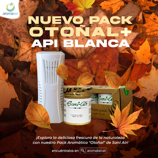 🍂✨PACK OTOÑAL SANI AIR + API BLANCA