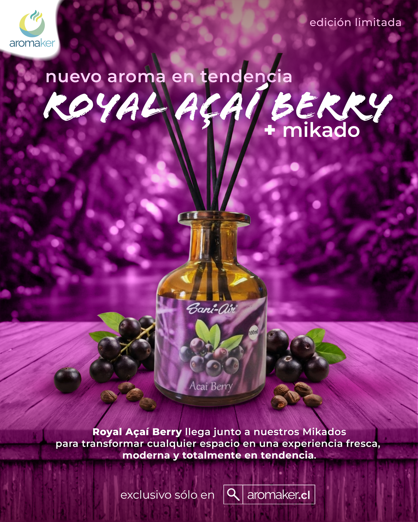 Mikado Royal Açaí Berry – Royal Tropical Series