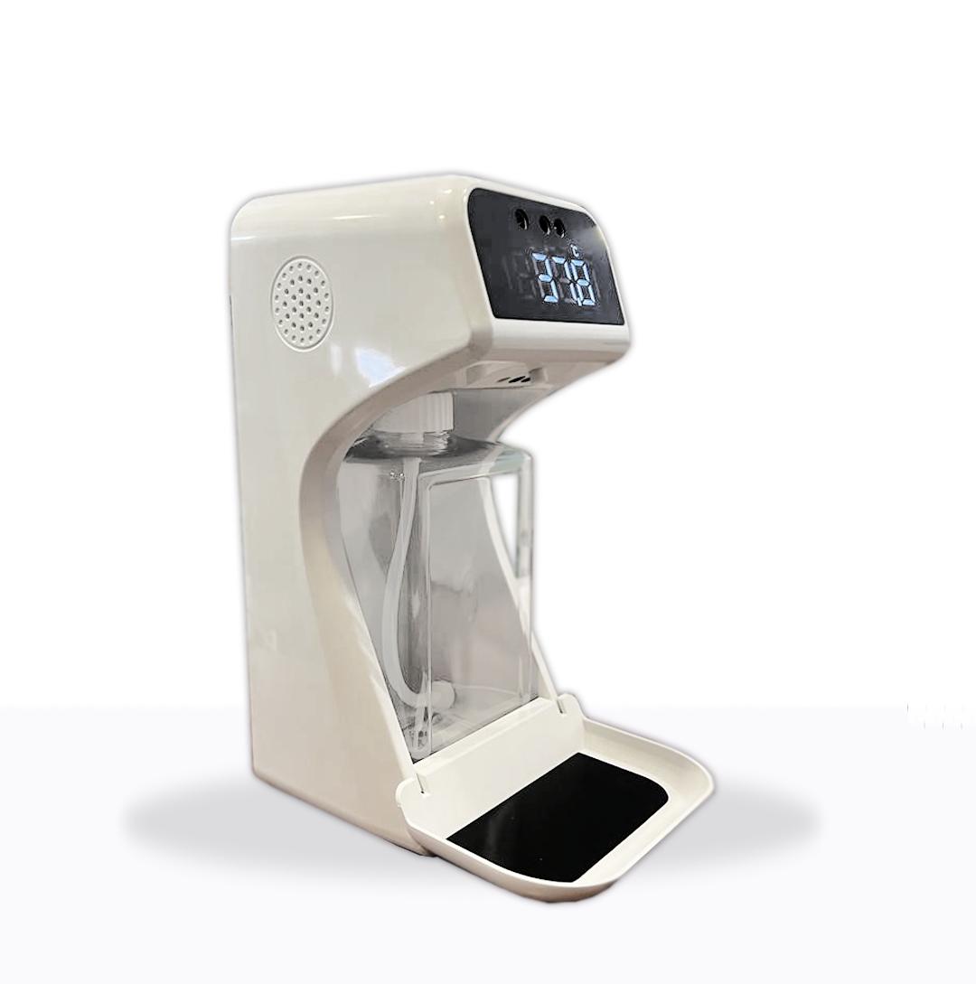 DISPENSADOR AUTOMÁTICO PARA DESINFECCIÓN DE MANOS CON TERMÓMETRO
1000ML F12