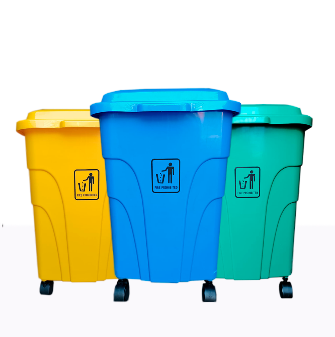 CONTENEDOR BASURA ECOLÓGICO 50 LITROS