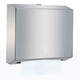 DISPENSADOR TOALLA INTERFOLIADA  ACERO CORTO